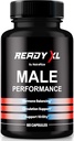 NutraRize 준비 XL 알약 남성, 공식 ReadyXL 남성 캡슐, 전체 건강 및 성능에 대한 모든 자연 지원, 프리미엄 Multivitamins 공식, 공식 Capsulas 리뷰 (60 캡슐)