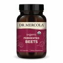 Mercola Organic Fermented Beets - 니트로 산화물 지원 - USDA Organic, Non-GMO, Gluten-Free & Soy-Free - 60 캡슐