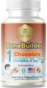 Kids Bone Builder 1 Chewable A Day Halal Vitamins Chocolate flavor for Age 4-12 60 서빙