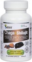 Shilajit 90 캡슐 / 420mg ea가있는 Sayan Siberian Chaga 버섯 추출물. - Immune 및 Digestion System Support - Fulvic Acid Supplement - Energy & Clarity - 독점적 인 혼합 - 필러 없음