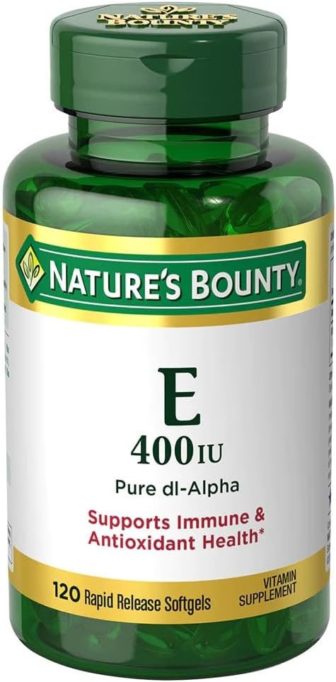 자연의 현상 E-400 IU 순수한 dI 알파 Softgels, 120 조사