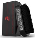 Bossman Beard Brush for Men - Hand Held Boar & Nylon Bristle Brush - Beard 및 Hair Care 용 Detangling 브러시
