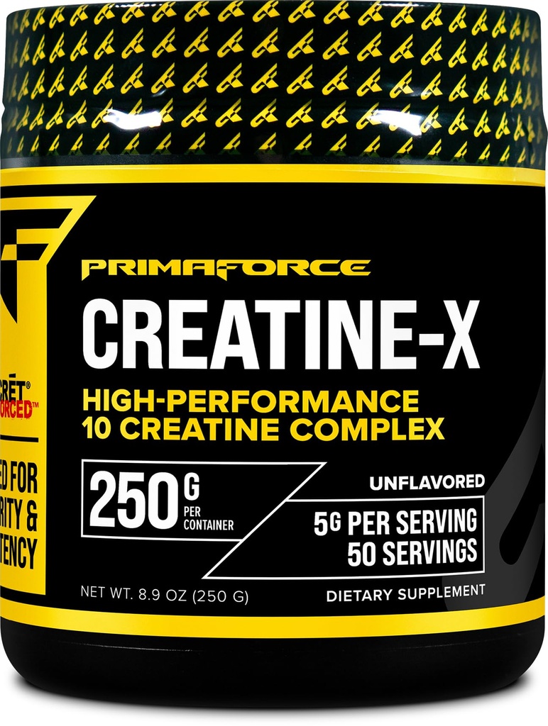 Primaforce Creatine-X 250 그램 - 고 성능 10 크레아틴 복합 단지 - 불멸