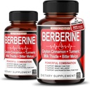 Berberine Supplement - Ceylon Cinnamon, Turmeric, Milk Thistle, Digestion, Immunity 및 Weight Managament 지원 (150 개)에 대한 Bitter Melon 강화