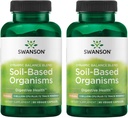 Swanson Dynamic Balanced Blend Soil 기반 Organisms 5 억 Cfu 90 Veg Caps 2 팩