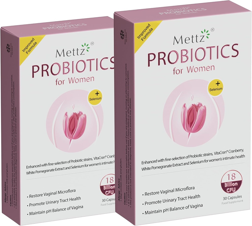 Lactobacillus Probiotic & Cranberry, White Pomegranate, Women's Vaginal Health Supplement, Healthy Vaginal Odor & Vaginal Flora, 30Ct (Pack of 2)와 함께 여성 pH 밸런스에 대한 질의 프로바이오틱스