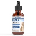 Cat Multivitamin - Immune Health, Skin, Coat, Heart Health & More - Cat Vitamins - Cat Supplements & Vitamins - 실내 고양이 비타민 - Kitten Vitamins - 고양이 면역 지원 - (1)
