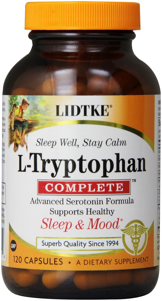 Lidtke 기술 L-Tryptophan 완전한 캡슐, 120 조사