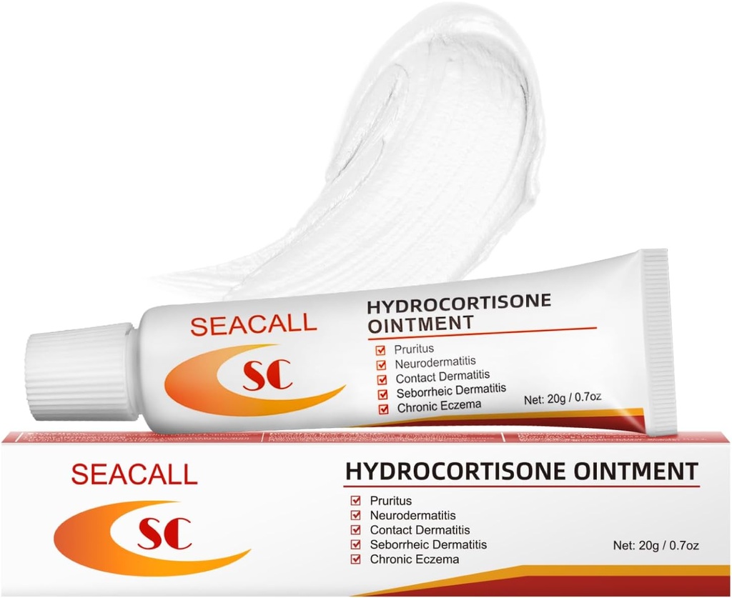 Hydrocortisone 크림 - Eczema, Dermatitis & Skin Irritations를 위한 OTC 반대로 Itch 기복 | 최대 힘 화제 처리