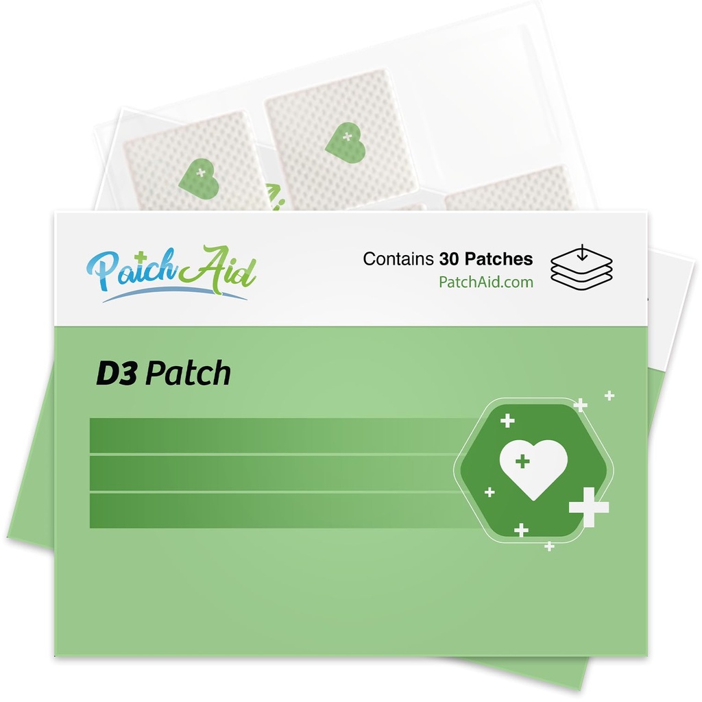 PatchAid D3 화제 패치 30 일 공급