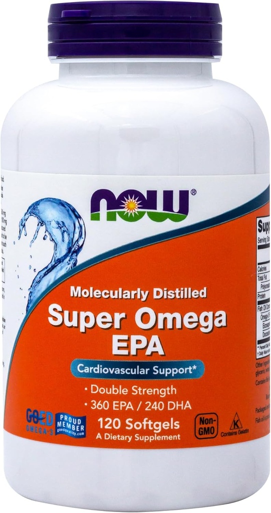 이제 식품 슈퍼 오메가 EPA - 120 Softgels