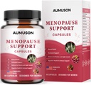여성을위한 Menopause 지원 캡슐에 대한 비타민 - Black Cohosh, Ashwagandha, DIM, Magnesium, Chasteberry, B6, B12 및 New Formula의 허브 12-in-1- 호르몬 균형