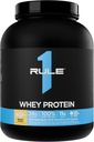 규칙 1 Whey Protein - 24g 자연적인 Occurring EAAs 및 운동 회복을위한 BCAAs 또는 언제든지 사용 (5 파운드 *, 바나나 크림)