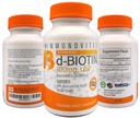 IMMUNOVITES 3-Pack 높은 복용량 Biotin (d-Biotin, USP) 100mg (100,000mcg와 동등한) 90 캡슐, 높은 효능 (3)
