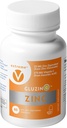 GluzinC 아연 & 비타민 C 보충교재 | 25 mg 아연 Gluconate + 270 mg 아스코르브산 | 매일 면역성분 | 60 Veg 모자
