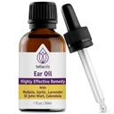 Teliaoils 마늘과 Mullein을 가진 자연적인 귀 하락 정유 - 쉬운 Earwax 제거, 불편 & 반지 기복을 위한 초본 귀 기름 Remedy - 자연적인 Soothing, 깊은 정화 재산 - 1개 oz.