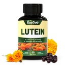 눈, Lutein 20mg, Lutein 및 Zeaxanthin 보충물, 눈 보충교재, 눈 구호 & 지원 시각 건강, Vegan, 60 Softgels를 위한 Lutein