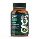 Oregano의 가이아 허브 오일 - 면역 및 산화 방지제 지원 보충 - Oregano 오일, Carvacrol 및 Thymol * - 60 Vegan 액체 Phyto-Capsules (30 일 공급)