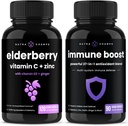 NutraChamps Elderberry와 (2 팩) 면역 부스트 번들