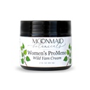 MoonMaid ProMeno Wild Yam Cream for Hormone Balance 2 Oz | 호르몬, 남성용 영양 지원, 피부 회춘, 무드 밸런스 및 향상된 수면용 유기 와일드 야임 크림 | 미국