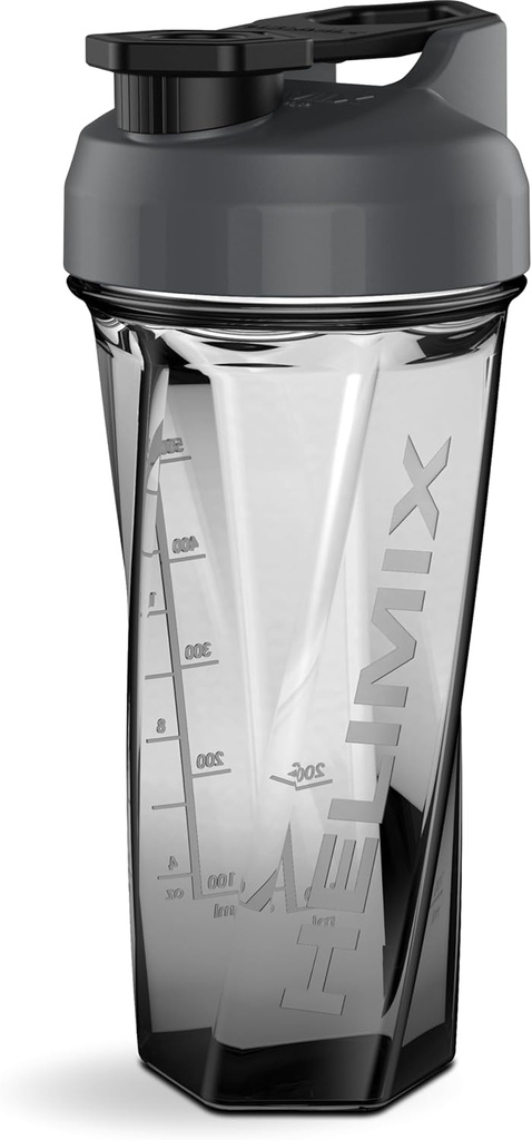 HELIMIX 2.0 Vortex Blender Shaker Bottle Holds upto 28oz | Blending Ball or Whisk | USA Made | 휴대용 Pre Workout Whey Protein Drink Shaker Cup | 믹스 칵테일 스무디 쉐이크 | 톱 랙 안전