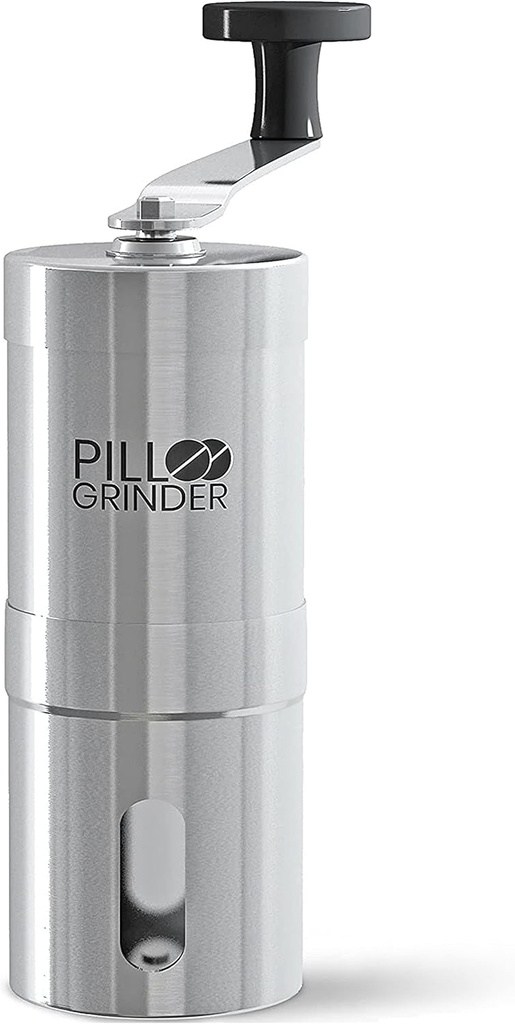 B&C Home Goods Pill Crusher - 스테인레스 스틸 알약 분쇄기 - 대형 용량 알약 스플리터 - 정밀한 분말로 알약을 잘라 - 피드 튜브, 애완 동물 및 어린이 용 밀