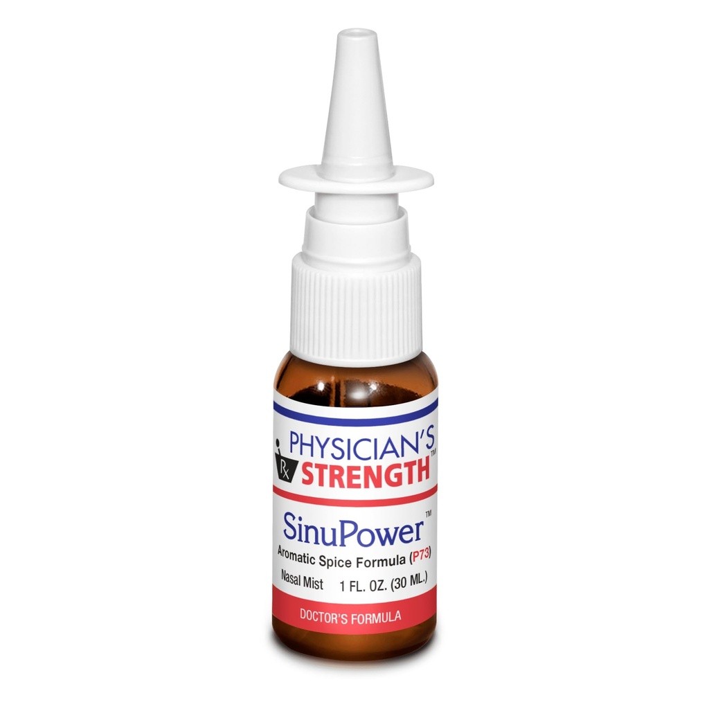 Physician 's Strength SinuPower Mist - 1 fl oz - P73 Oregano - Non-Addictive로 건강한 Nasal 막 & Sinuses를 지원합니다
