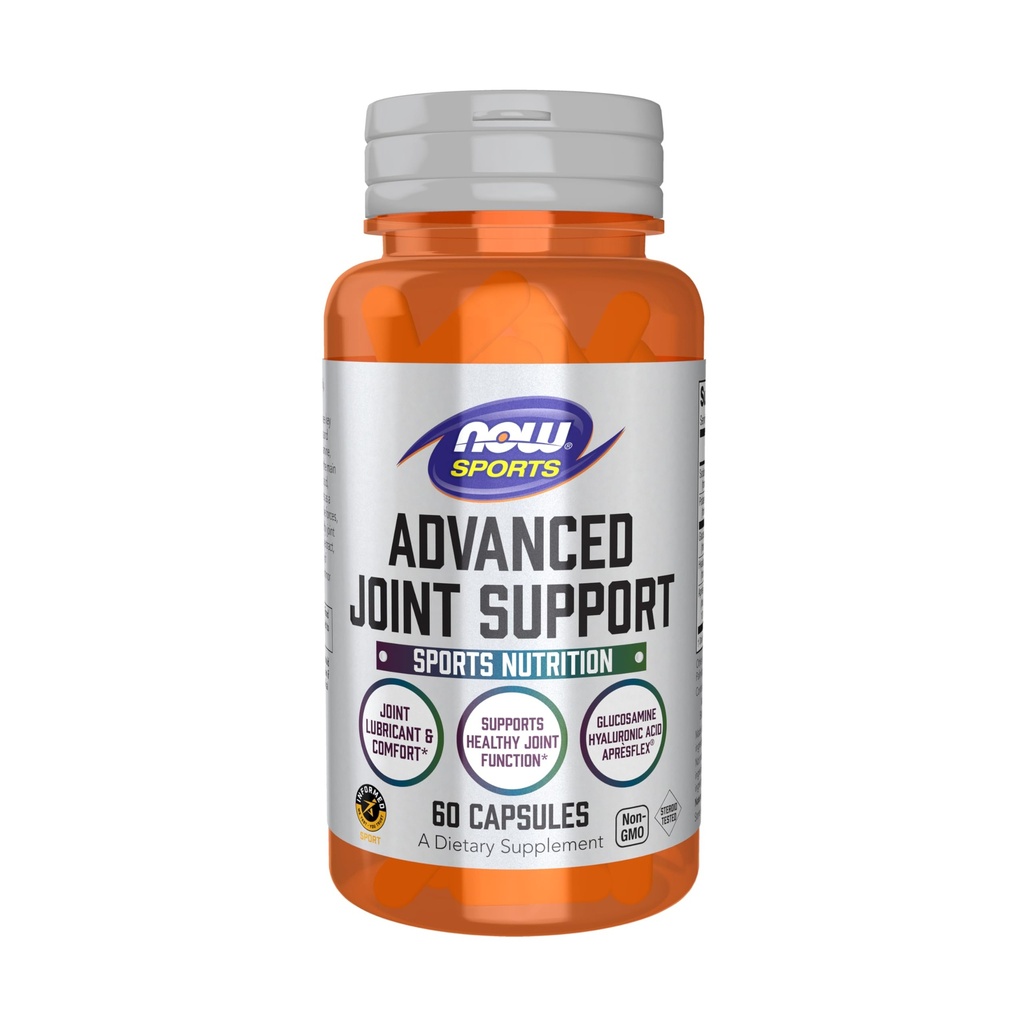 지금 스포츠 영양, 진보된 합동 지원, Glucosamine, Hyaluronic 산, ApresFlex의 60의 캡슐