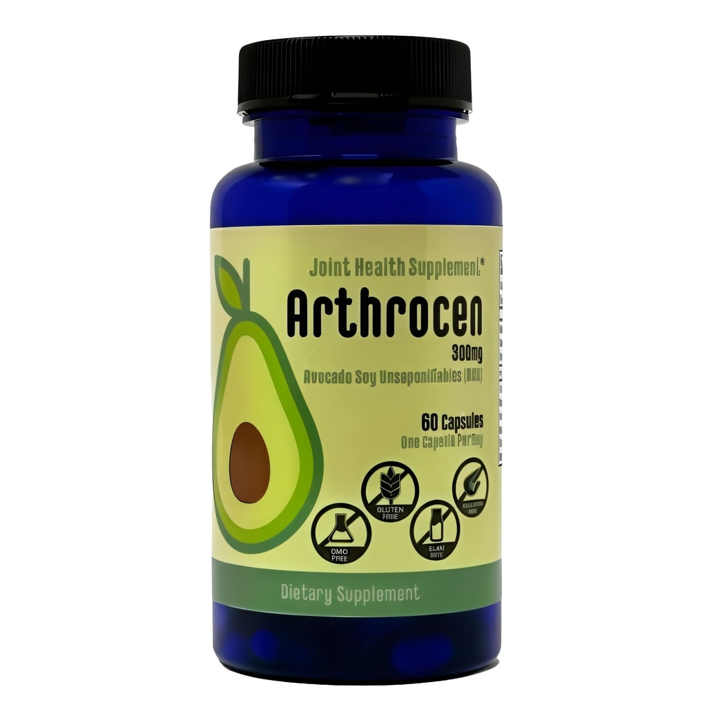 합동 건강 보충교재, 300Mg Avocado Soy Unsaponifiable, Non-GMO, 낙농장 자유로운, 글루텐 자유로운 & 포탄 물고기, 60 일 공급, 일 당 1개의 캡슐 (2 달)...
