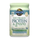 생활 익지않는 유기 단백질 & 녹색의 정원은, 여자와 남자, 식물 및 완두 단백질, 녹색, Probiotics, 글루텐 자유로운 낮은 Carb Shake를 위한 Vegan 단백질 분말을 점화합니다 낙농장 20의 서빙 없이 만들었습니다