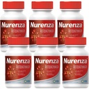 Vita Sciences Nurenza Neuropathy Relief Supplement 40x Strength Nerve Health, Fast Repair w/ Vitamins, Antioxidants Revitalizing feet, Hands, Leg, Toes. 60 Ct. - 팩 6