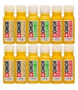 +GNGR Immunity Sampler Organic Ginger Wellness Shot - 모든 천연 소화 지원 및 면역 지원, 소화 보조 보조, Gut Cleanse 및 Detox 2 fl oz (12의 포장)을위한 프리미엄 생강 샷