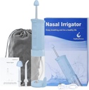 TopQuaFocus Nasal 관개 Sinus Rinse 체계 망원경 물 탱크 Neti 남비 조합 Versatile 물 Flosser Nose 와셔 3는 성인 & 아이를 위한 Nose 세탁기술자를 Nozzles 3개의 형태 Nose 시킵니다