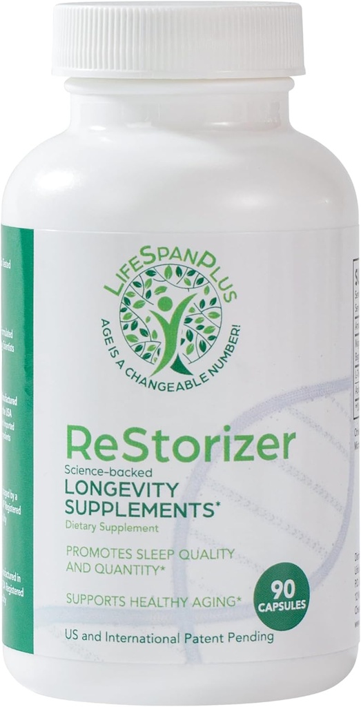LifeSpanPlus ReStorizer Longevity 보충, 90 캡슐