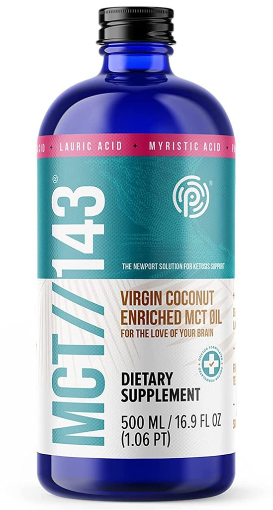 Pruvit MCT//143 버진 코코넛 Enriched MCT 기름 16.9 OZ