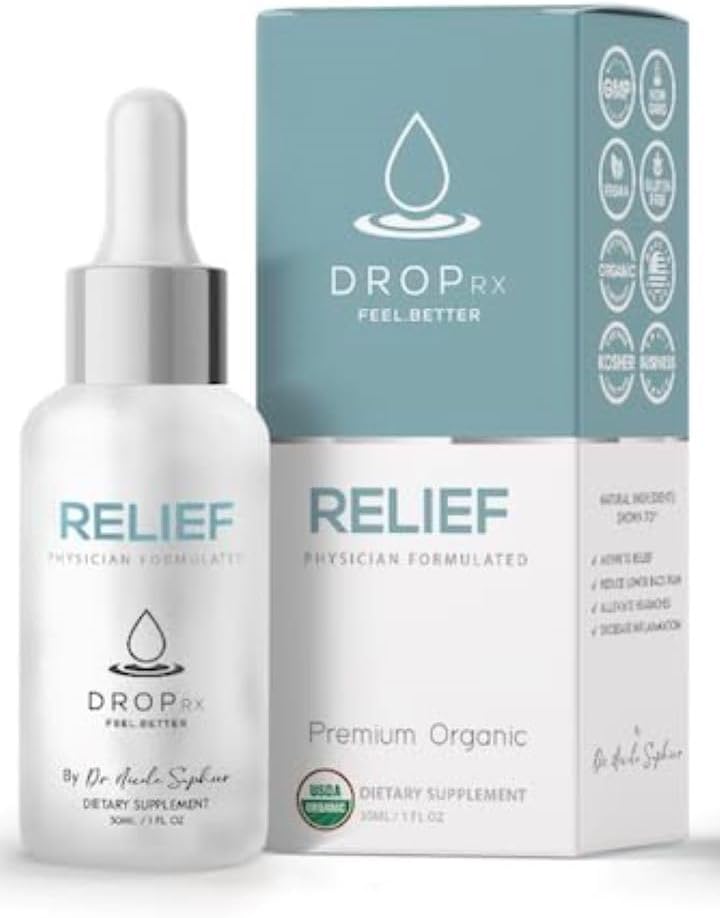 Dr. Nicole Saphier – Devils Claw & Organic Ginger Root Extract, 합동 건강 및 소화 웰빙, 유기, 비 GMO, Vegan, Gluten Free & Kosher, 미국에서 만든 (2 Fl Oz)
