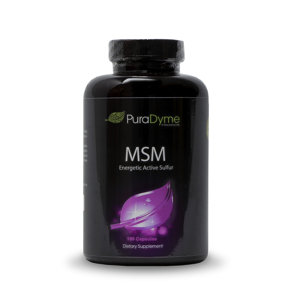 Cofactor 전체 식품 혼합 PuraDyme MSM - 180 Vegan 캡슐