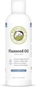 허물성 애완 동물 유기 Flaxseed 기름: 말을 위한 유기 Flaxseed 기름 - 산화를 억제하는 부유한 Rosemary 및 Omega 3, Cardio, Immune, 피부 및 외투 Health-16 Oz를 가진 Flax 기름 말 보충교재