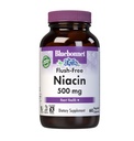 Bluebonnet Nutrition Flush-Free Niacin 500mg, 영양 심혈관 지원 *, Soy-Free, Gluten-Free, Non-GMO, Kosher 인증, Dairy-Free, Vegan, 60 야채 캡슐, 60 서빙
