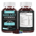 남자를 위한 Shilajit, 인간 & Kid.Himalayan 금 Shilajit Gummies.1000mg Shilajit, 200mg Ashwagandha, 200mg Chaga, 100mg Ginseng, 100mg는 Palmatto, 60mg 까만씨 기름을 보았습니다