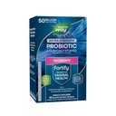 Nature's Way Fortify Extra Strength 여성 프로바이오틱스 50억 CFU, Digestive, Vaginal, Immune Support*를 위한 포텐트 멀티스트레인 프로바이오틱스