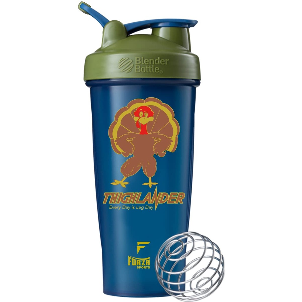 Forza Sports Blender Bottle x 클래식 28 온스. Shaker - 허벅지