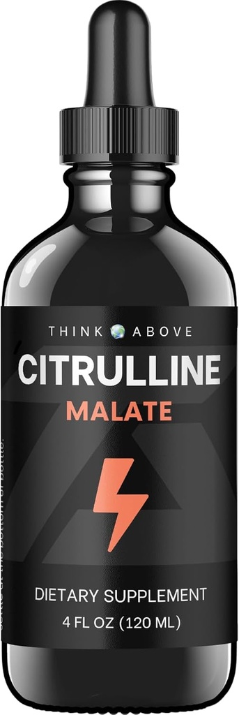 L-Citrulline DL-Malate 2:1 액체 하락 – 빠른 흡수 - 봉사 당 250 mg - 사용하기 편한 점적기 - 30 일 공급