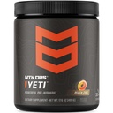 MTN OPS Yeti Pre-Workout 분말 Creatine, 200mg Caffeine & Beta Alanine, 30-Serving Tub, 복숭아 Zing를 가진 에너지 음료