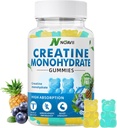 Creatine Monohydrate Gummies 남성 & 여성을 위한 5000mg, 근육 힘, 근육 건축업자, 에너지 부스트, 전 운동 보충교재 (90 조사) - 블루 베리 파인애플을 위한 Chewable Creatine Monohydrate