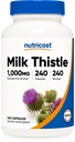 Nutricost 우유 이틀 추출물 240 캡슐 240 병 당 서빙 - Vegan, GMO 무료 및 글루텐 무료