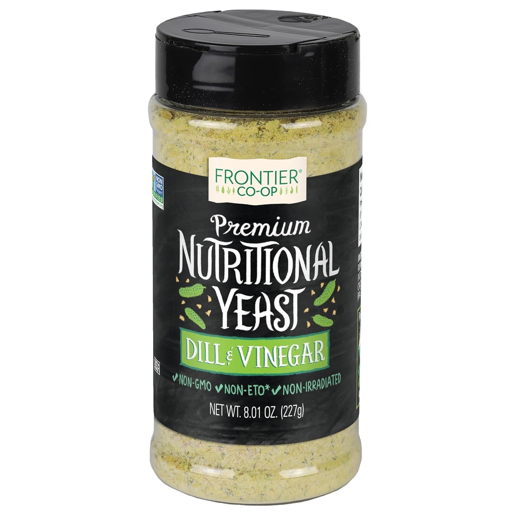 Frontier Dill & Vinegar 영양 효모 혼합, 8.01 Ounce