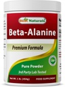 최고의 자연 Beta Alanine 순수한 분말 1 파운드 (1 LB (팩 1))
