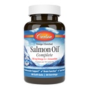 Carlson - Salmon 기름 완전한, 700 mg Omega-3s + Astaxanthin의 심장 혈관 지원, 뇌 기능 & 합동 건강, 60 Softgels