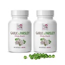 마늘 보충제 - GARLIC 및 PARSLEY ODORLESS FORMULA - 여성, 마늘 allicin, allicin, 마늘 보충, 마늘 parsley, parsley 캡슐, 무취 마늘 - 2B 200 모자를위한 뼈 건강 비타민